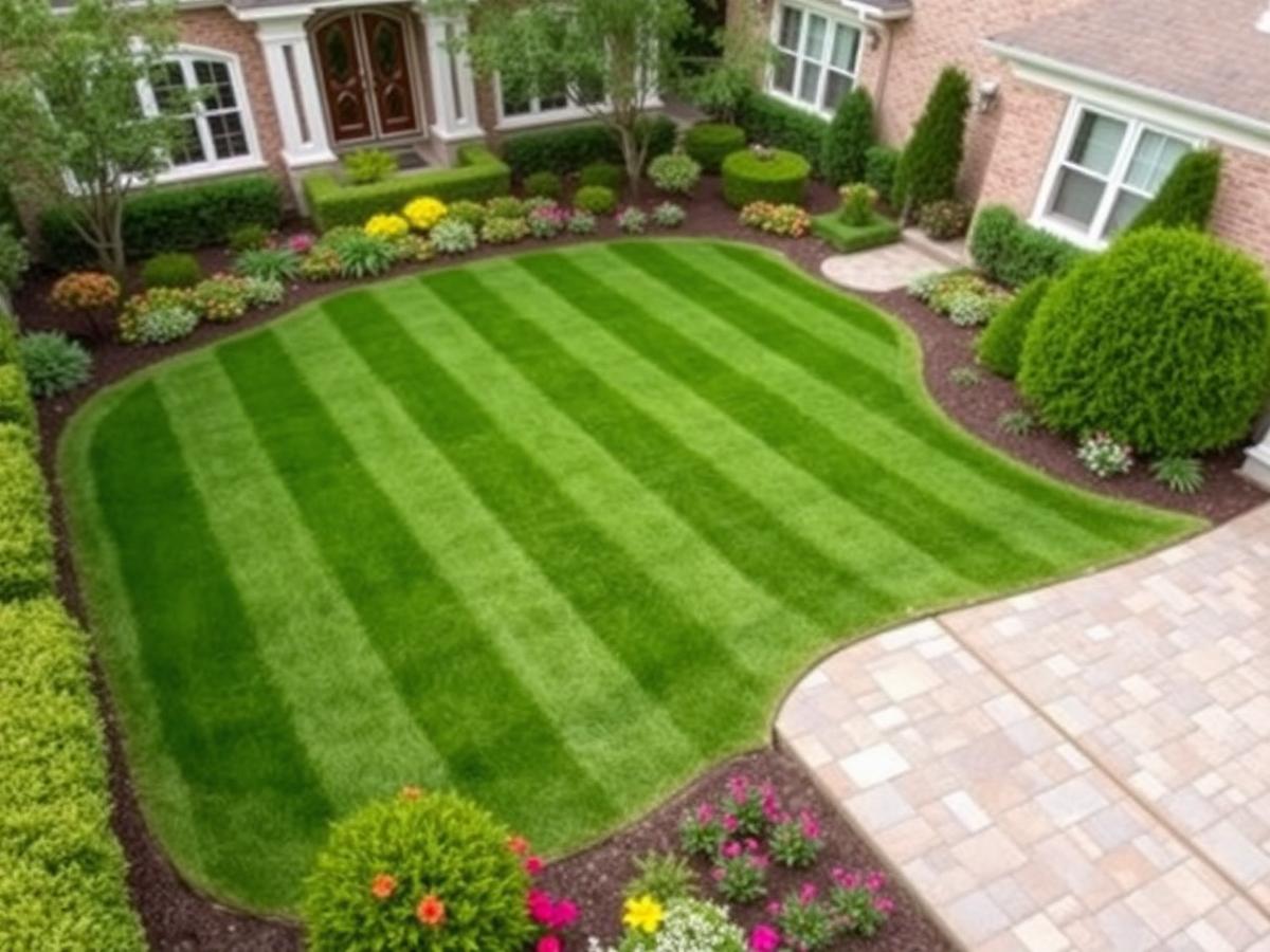 Lawn care work